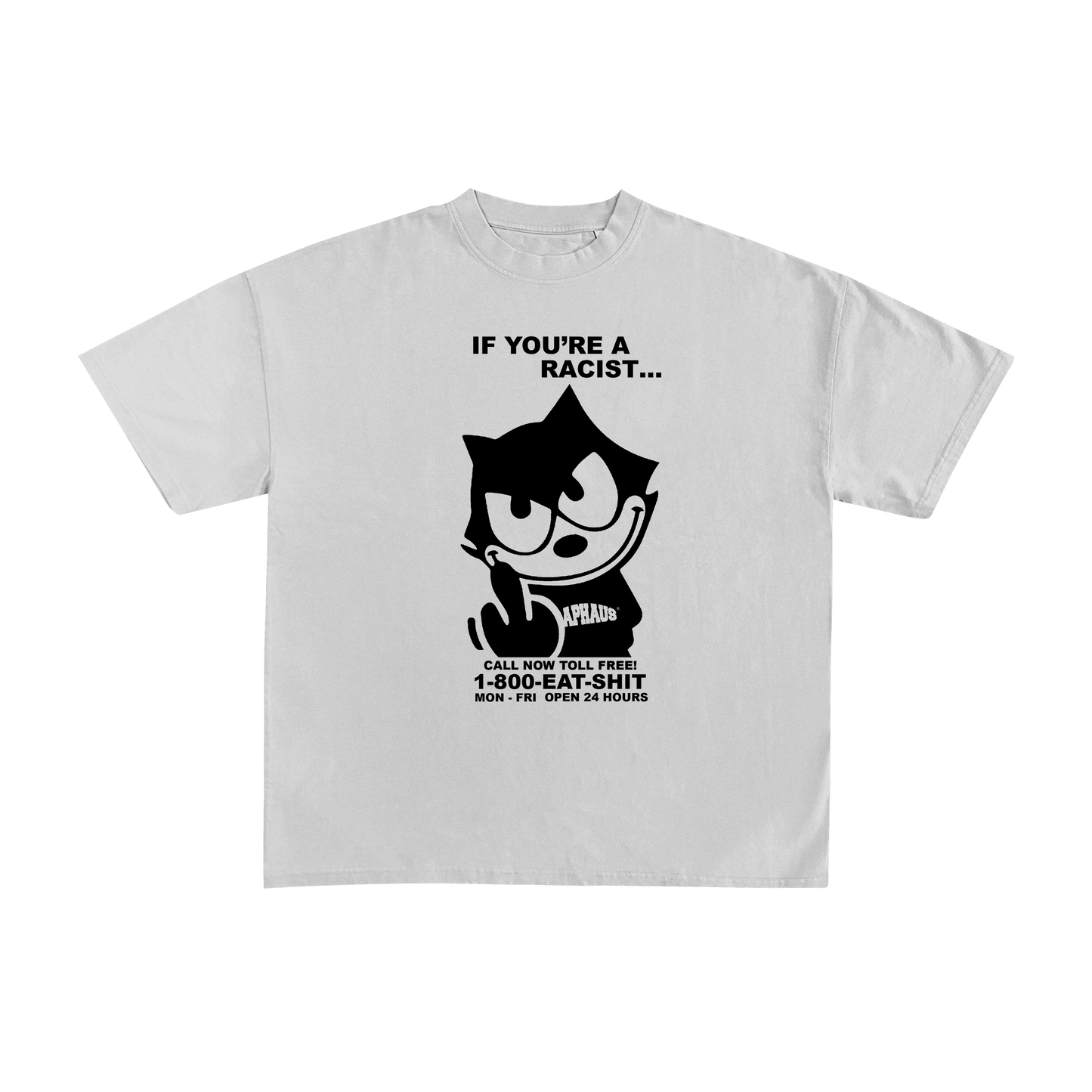 AP LOGO T-SHIRT (ASH GREY)