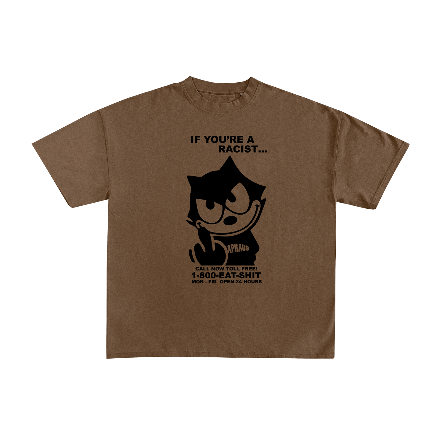 AP LOGO T-SHIRT (COFFEE)