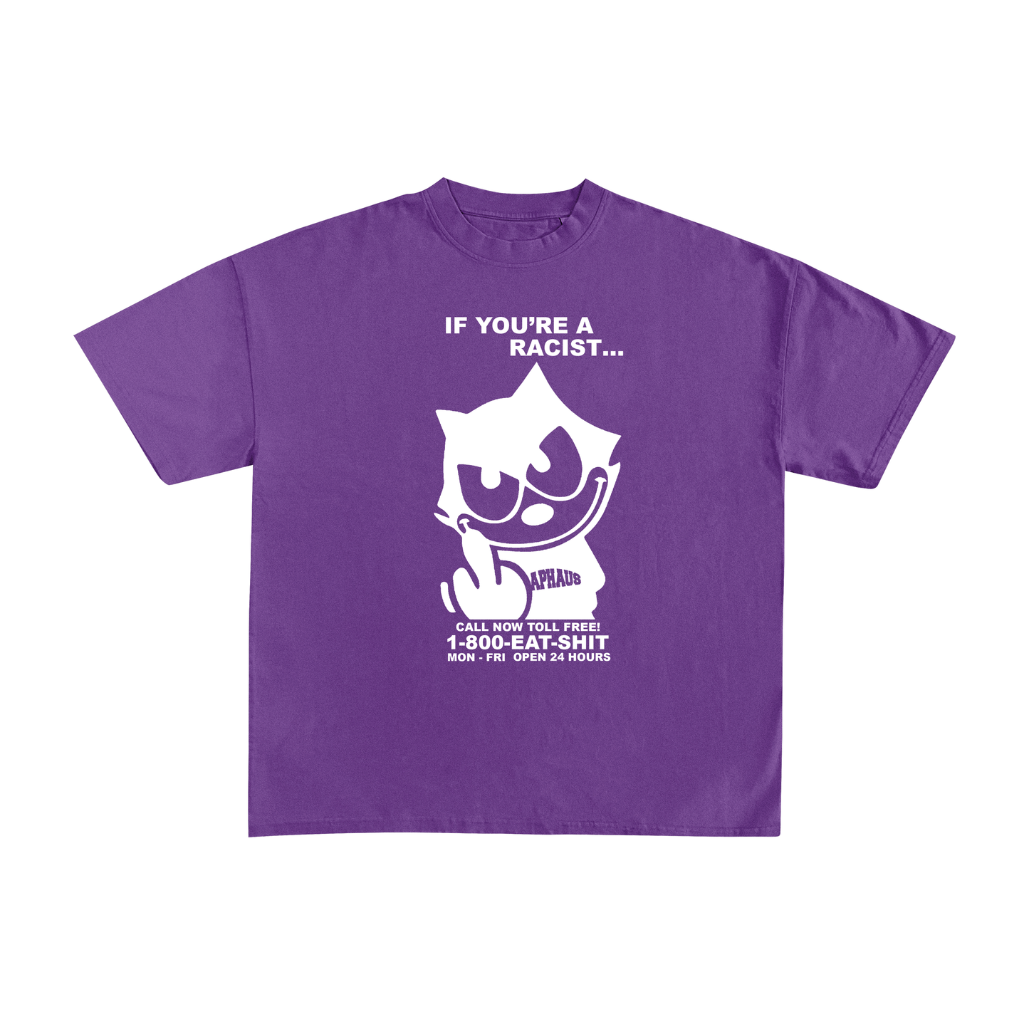 AP LOGO T-SHIRT (PLUM)