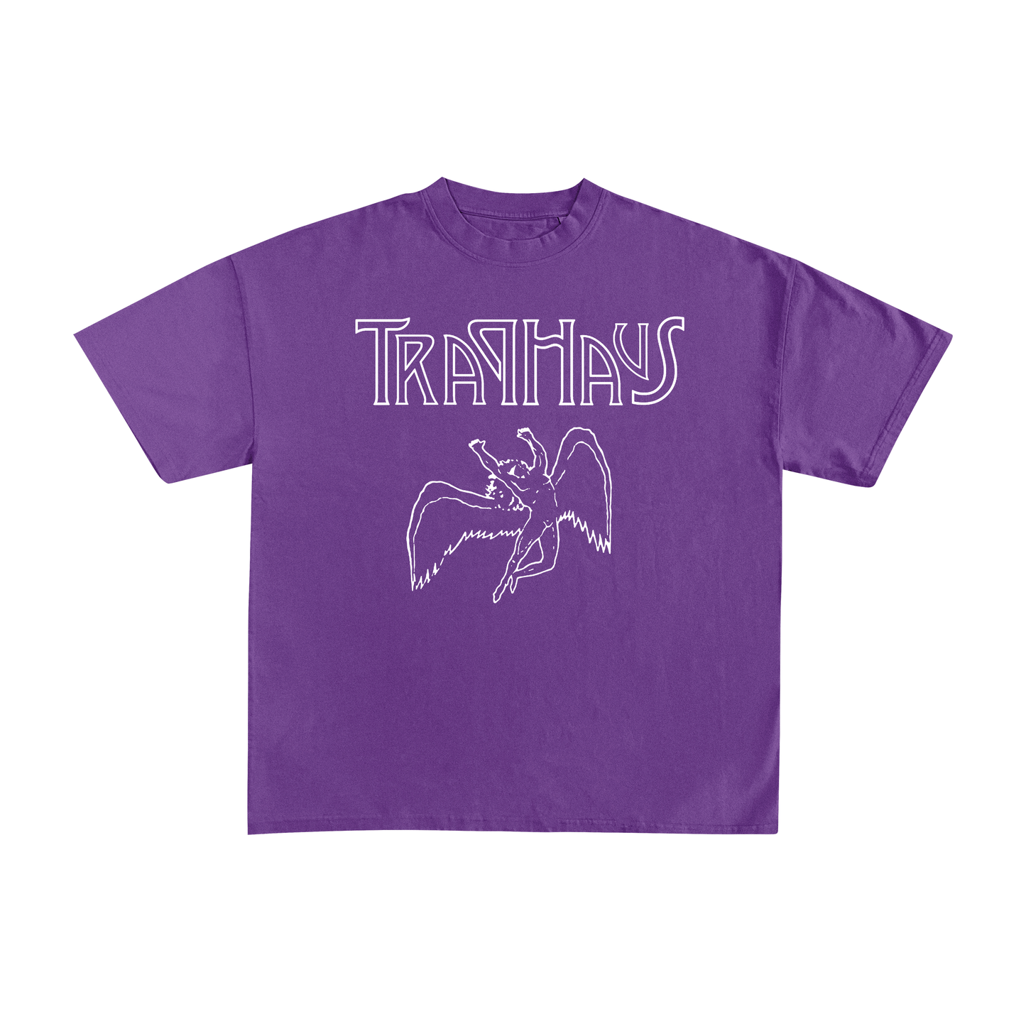 SAVIOR LOGO T-SHIRT (PLUM)