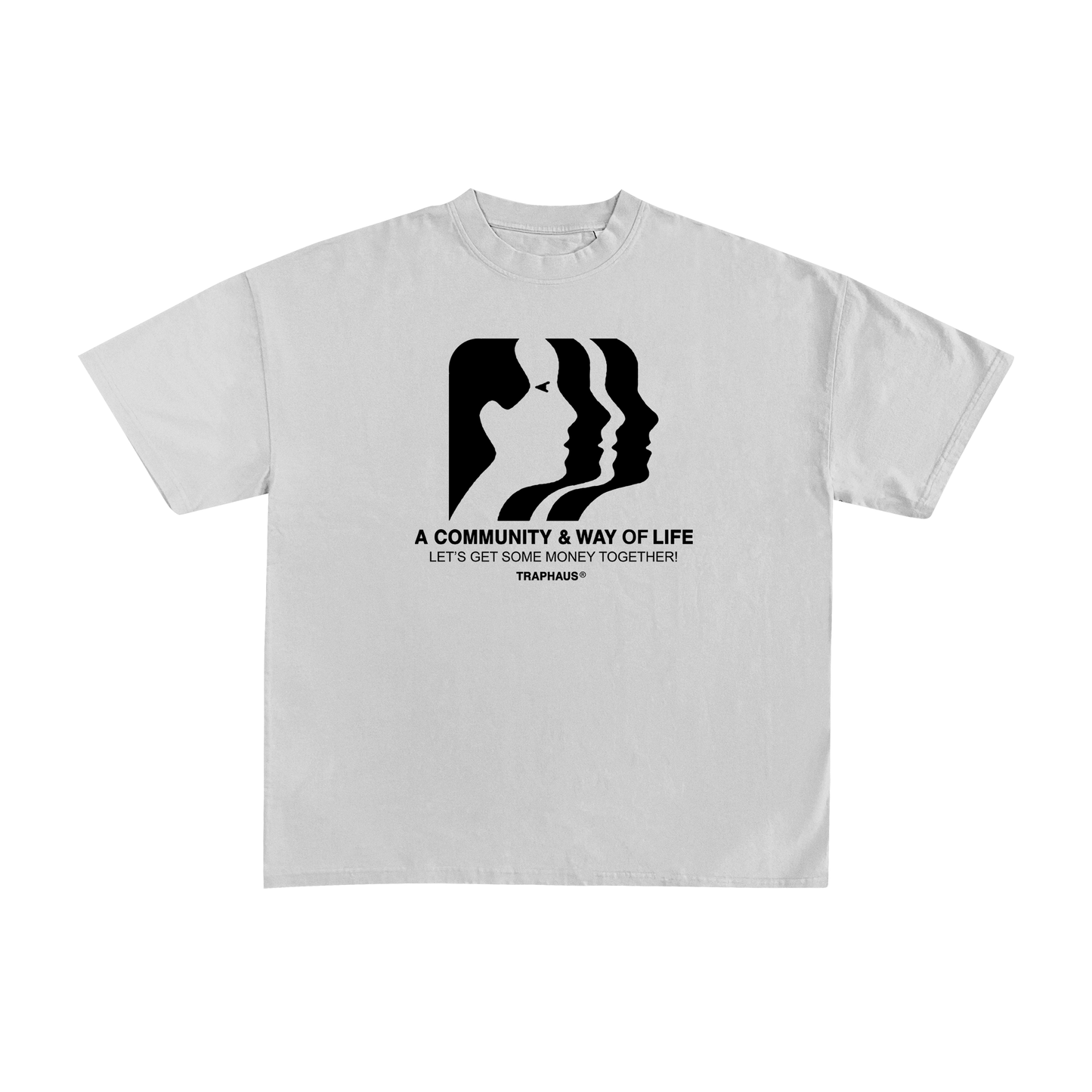 VIGILANTE LOGO T-SHIRT (ASH GREY)