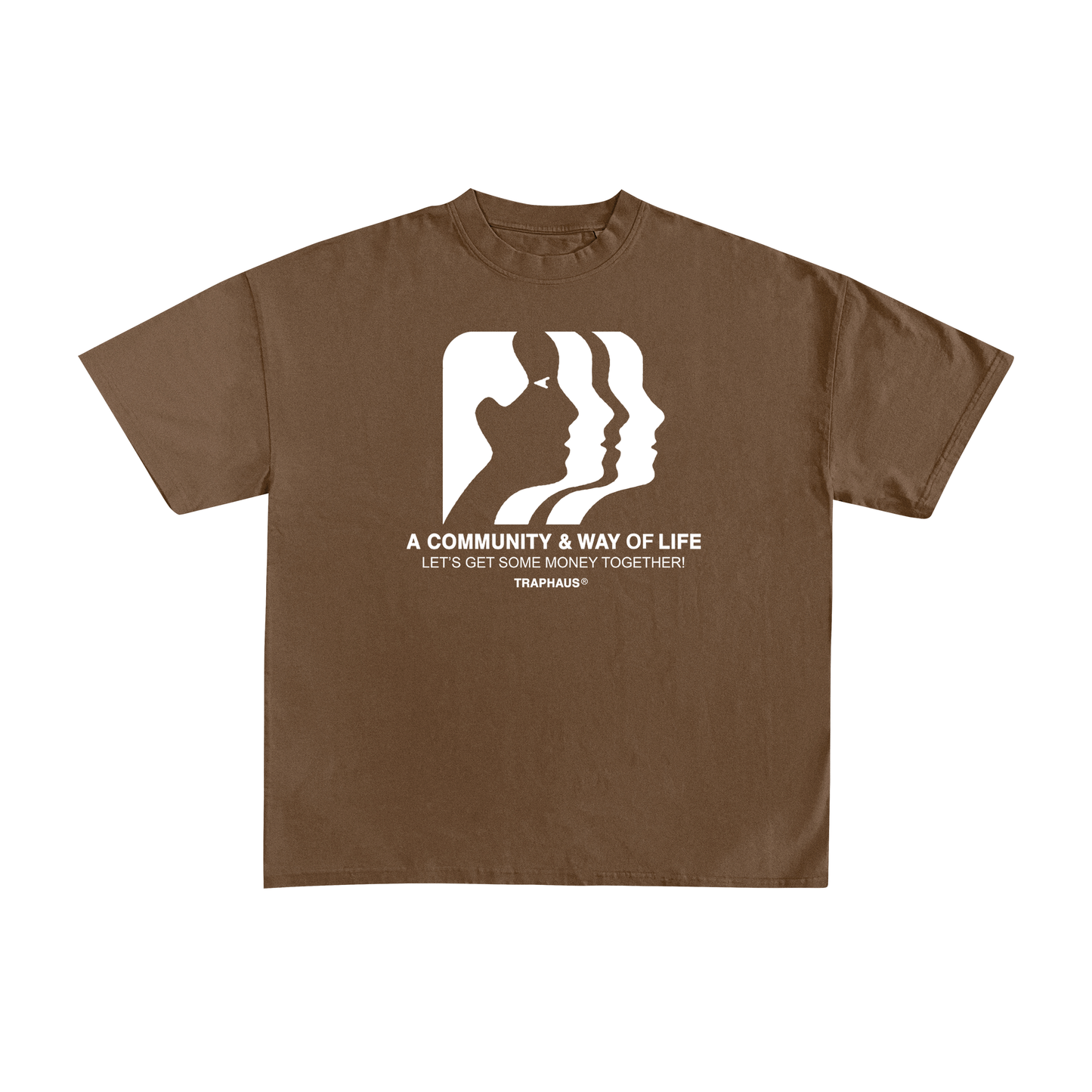VIGILANTE LOGO T-SHIRT (COFFEE)