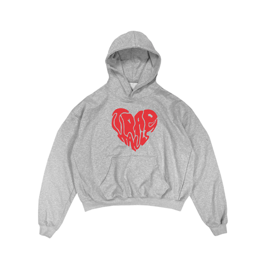 COMPASSION LOGO PULLOVER HOODIE (ATHLETIC GREY)